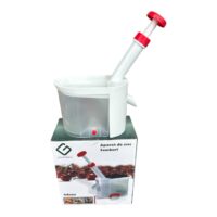 Aparat/dispozitiv cu ventuza pentru scos samburi