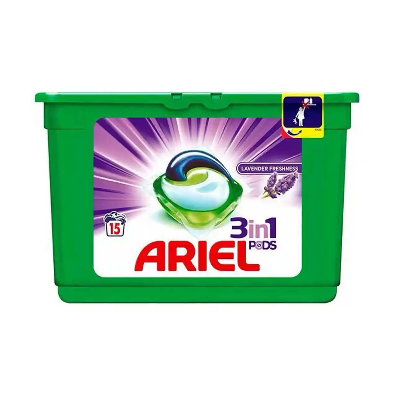 ariel 3 in 1 pods lavanda detergent capsule 13 buc 2