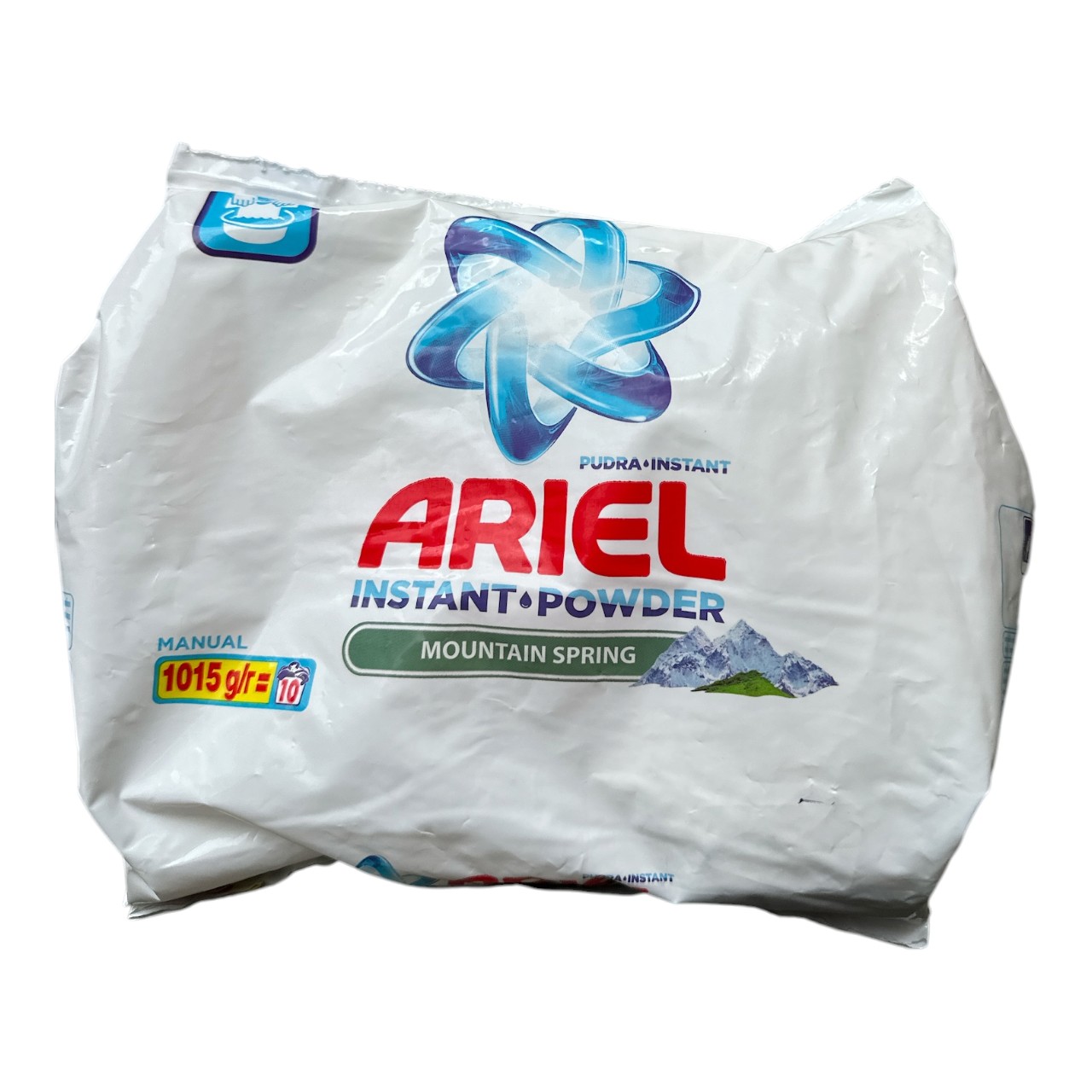 Ariel Mountain Spring, Detergent manual rufe, 1015 g, 10 spalari