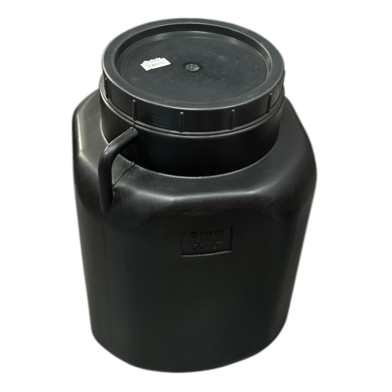 Bidon plastic 50L, patrat - imagine 3