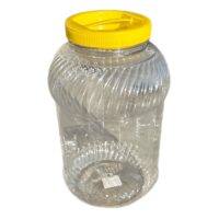 Borcan Plastic cu capac (Pet) 5 litri