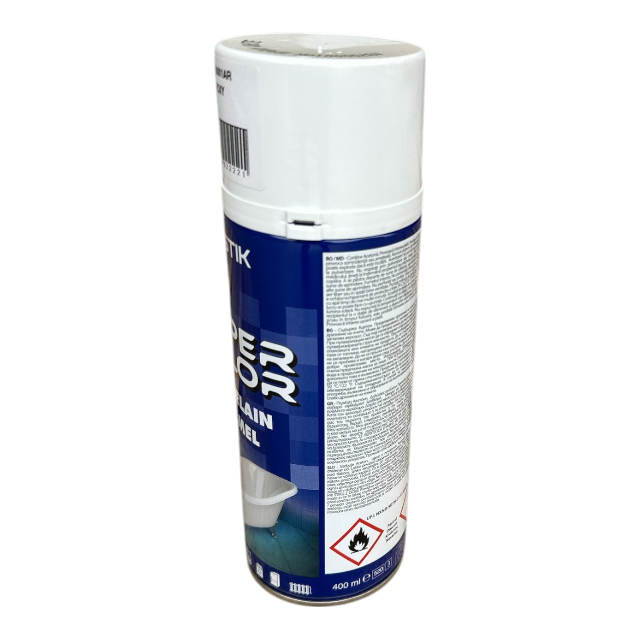 Bostik, Vopsea spray portelan si email 400ml - imagine 2