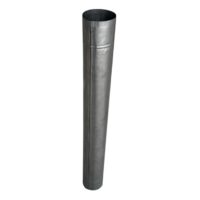 Burlan tabla neagra de soba 120 mm, 1 M
