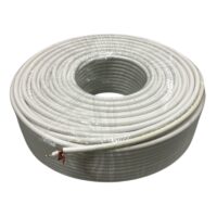 Cablu coaxial pentru TV, rola 100 M (metri)