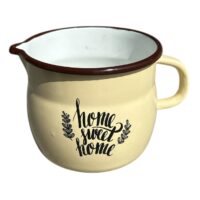 Cana bombata emailata 1.5 litri