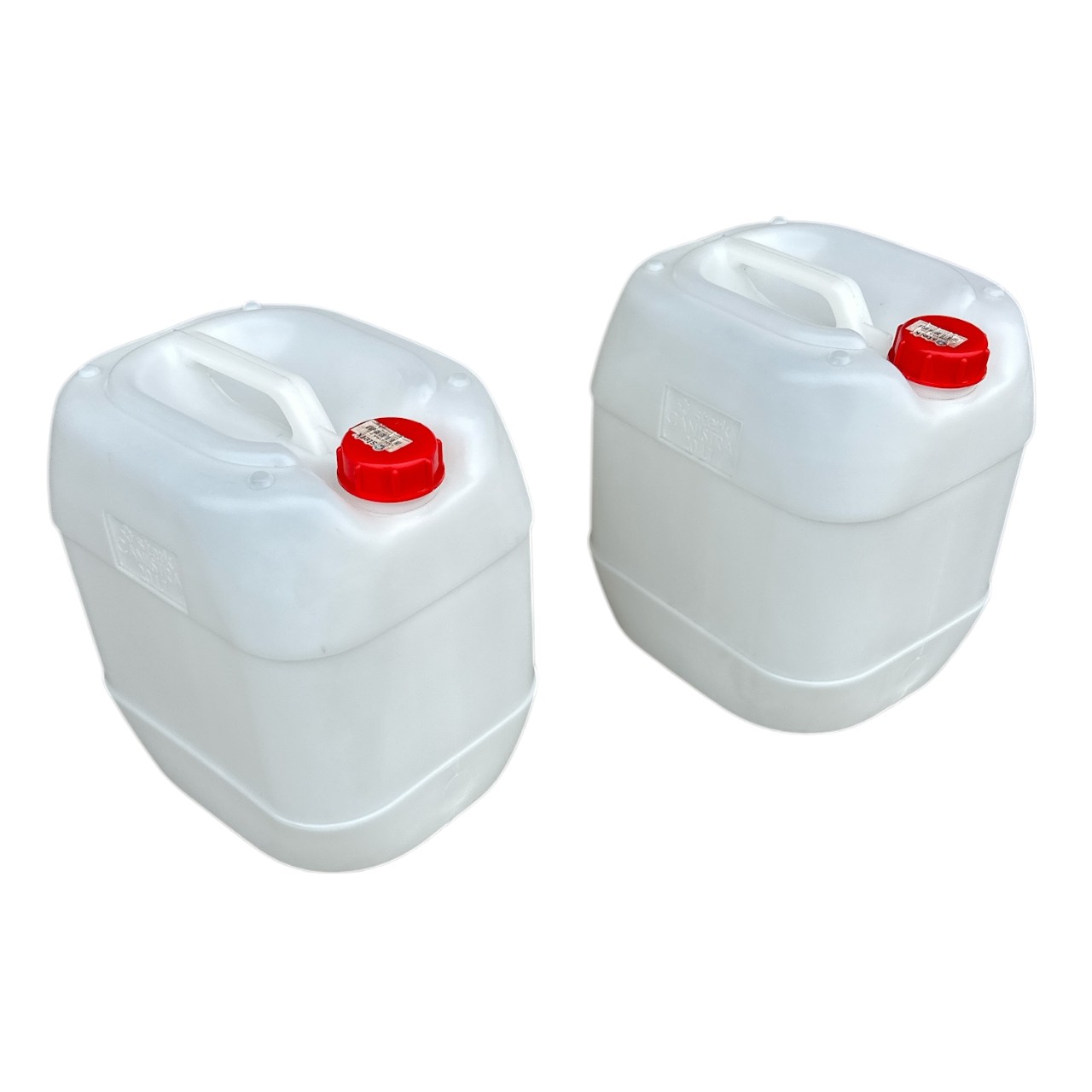 Canistra plastic 20L cu maner, set 2 bucati