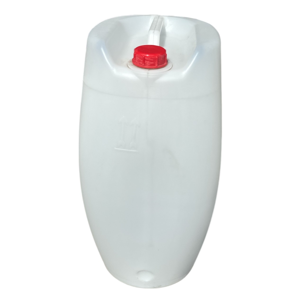 Canistra plastic 60 litri cu capac, alba