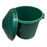 Cos damigeana 10 litri din PVC, verde