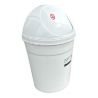 Cos Gunoi Bucatarie cu Capac, Alb 15 L (litri) nr.3