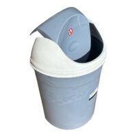 Cos gunoi plastic cu capac batant 20 l (litri) albastru