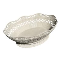 Cos Paine Rustic din Plastic (Oval) 30.5 cm