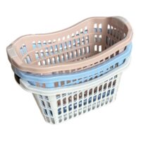 Cosuri pentru rufe cu manere din plastic, set 3 bucati