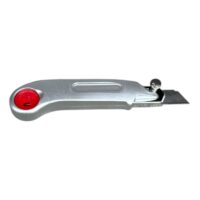 Cutter metalic cu lama retractabila, 15.5 cm