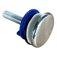 Dop Ornament (Argintiu) Pentru Gaura de Baterie