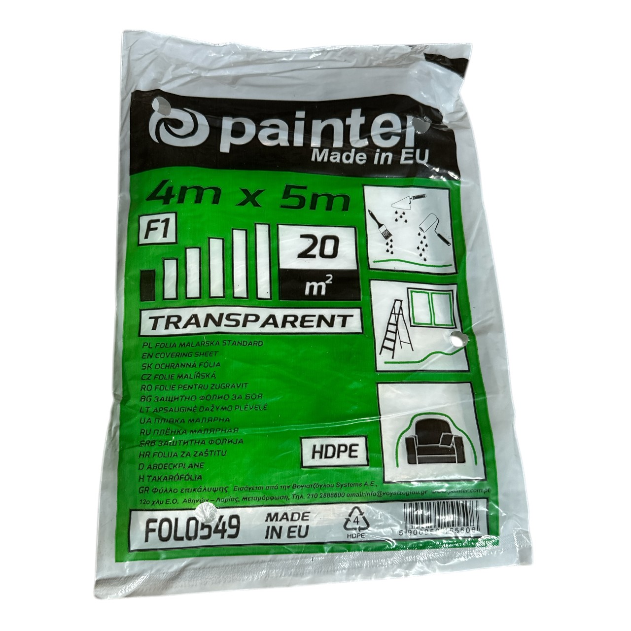 Folie pentru zugravit standard 20 mp