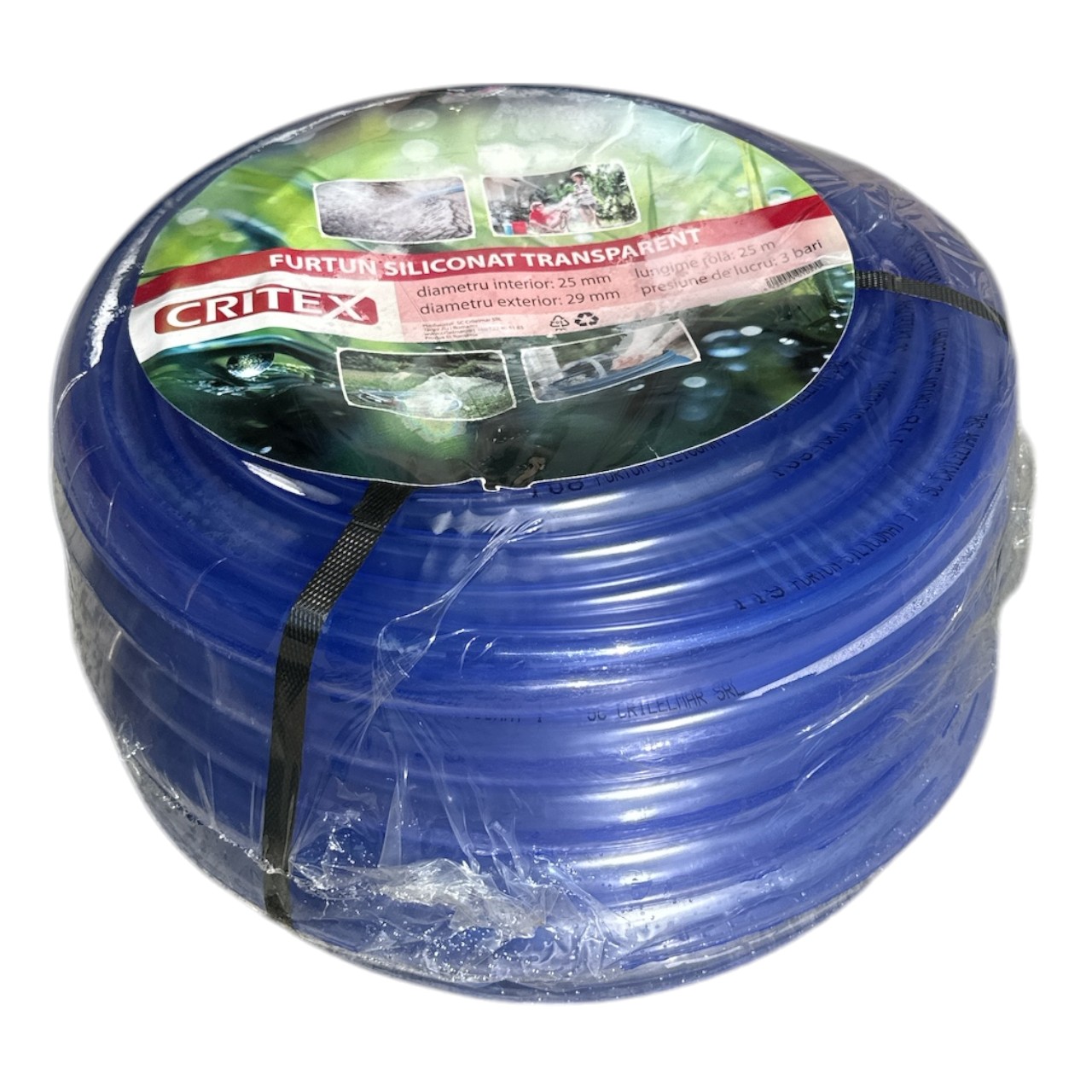 Furtun apa gradina, transparent - 1 tol (32mm), 25 M