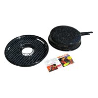 Grill cu Capac pentru Aragaz, (Emailat) cu Maner