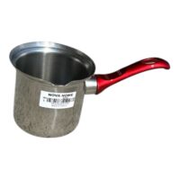 Ibric din inox cu coada si cioc, 400 ml