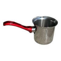 Ibric din inox cu coada si cioc, 400 ml