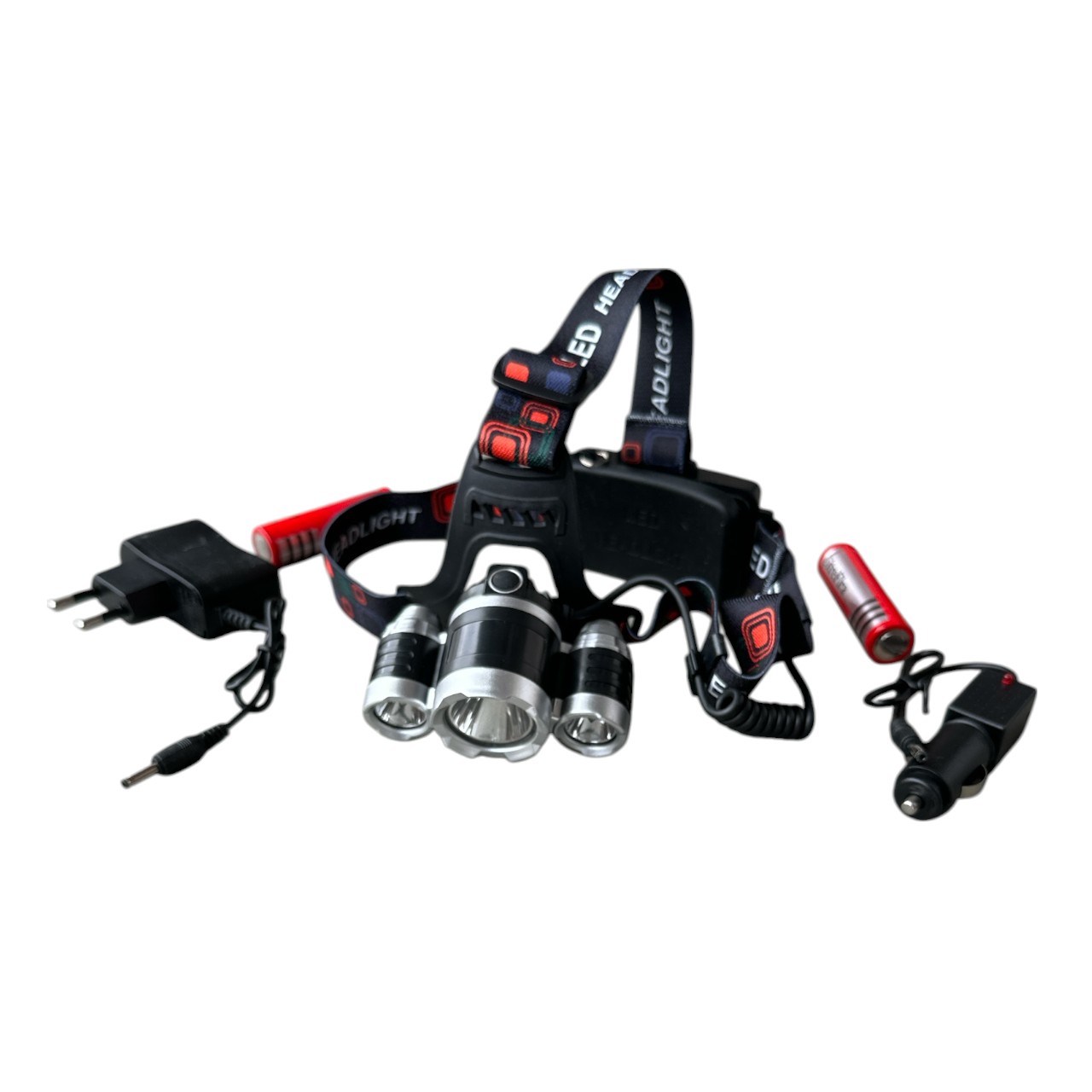 Lanterna Frontala Led Headlight cu Acumulatori si incarcator