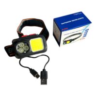 Lanterna frontala (LED) pentru cap cu acumulator