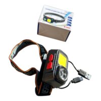 Lanterna frontala (LED) pentru cap cu acumulator