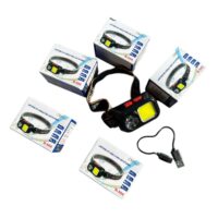 Lanterne (LED) Frontale Pentru Cap Reincarcabile, 5 bucati