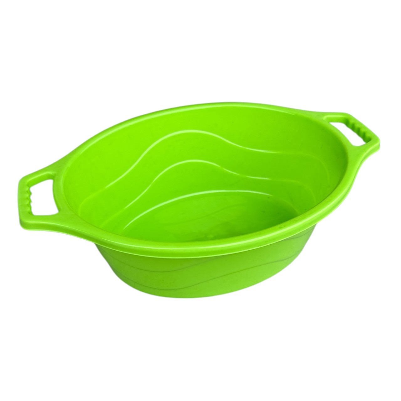 Lighean din plastic 8L oval, cu manere