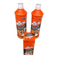 Mr Muscle granule 250 g + Mr Muscle Gel 1L, 2 bucati