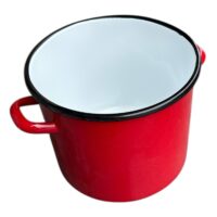 Oala emailata 10 L rosie