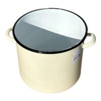 Oala emailata 15 L cu manere