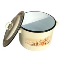 Oala Emailata 7.5 L (litri) cu capac si model