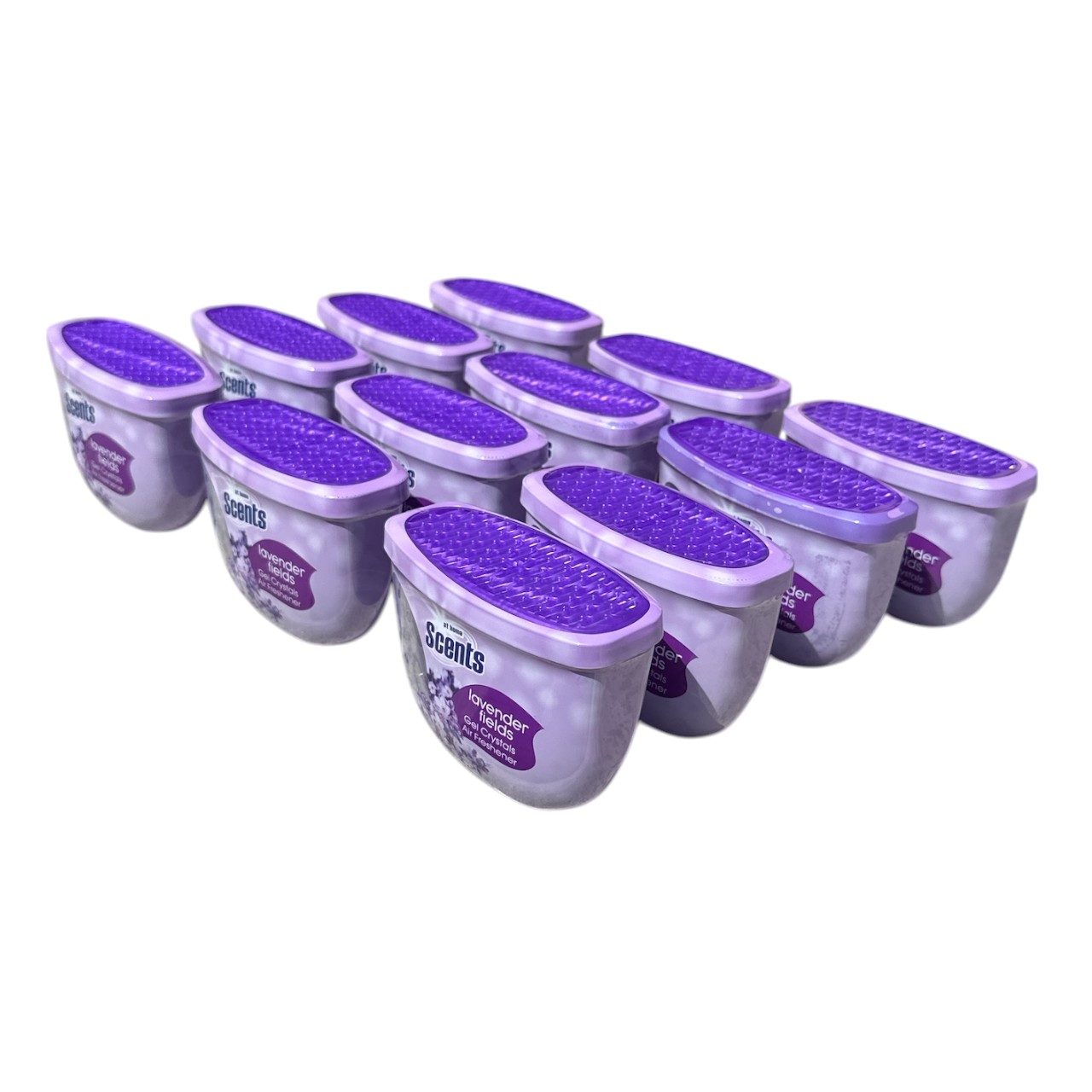 Odorizant Camera Cristale Gel Lavanda (AT HOME) 12 X 150 grame - imagine 2