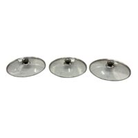Pachet 3 x - Yena Capac de sticla 20 cm din sticla pentru oala, tigaie