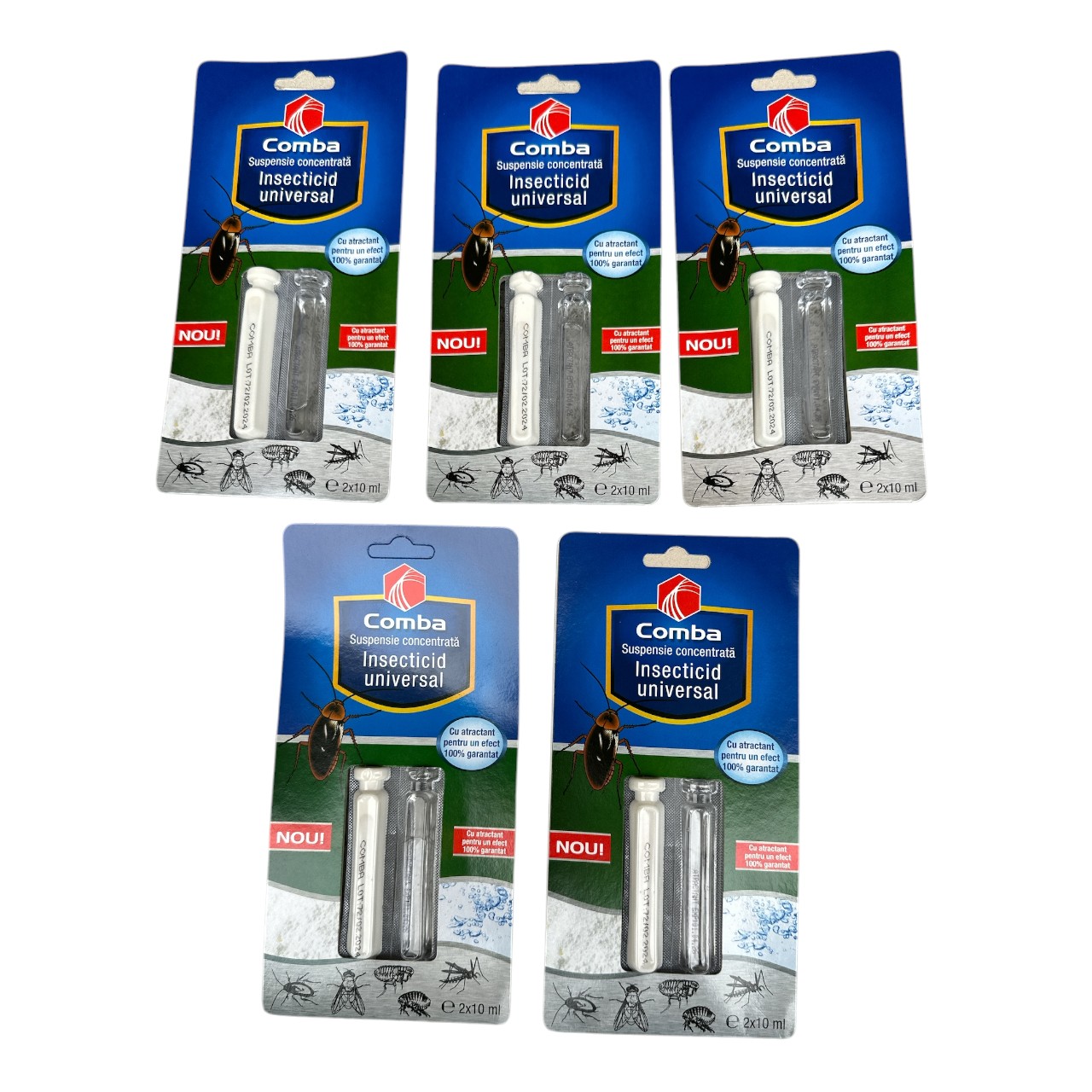 Pachet - 5 x Comba SC insecticid universal 2x10ml