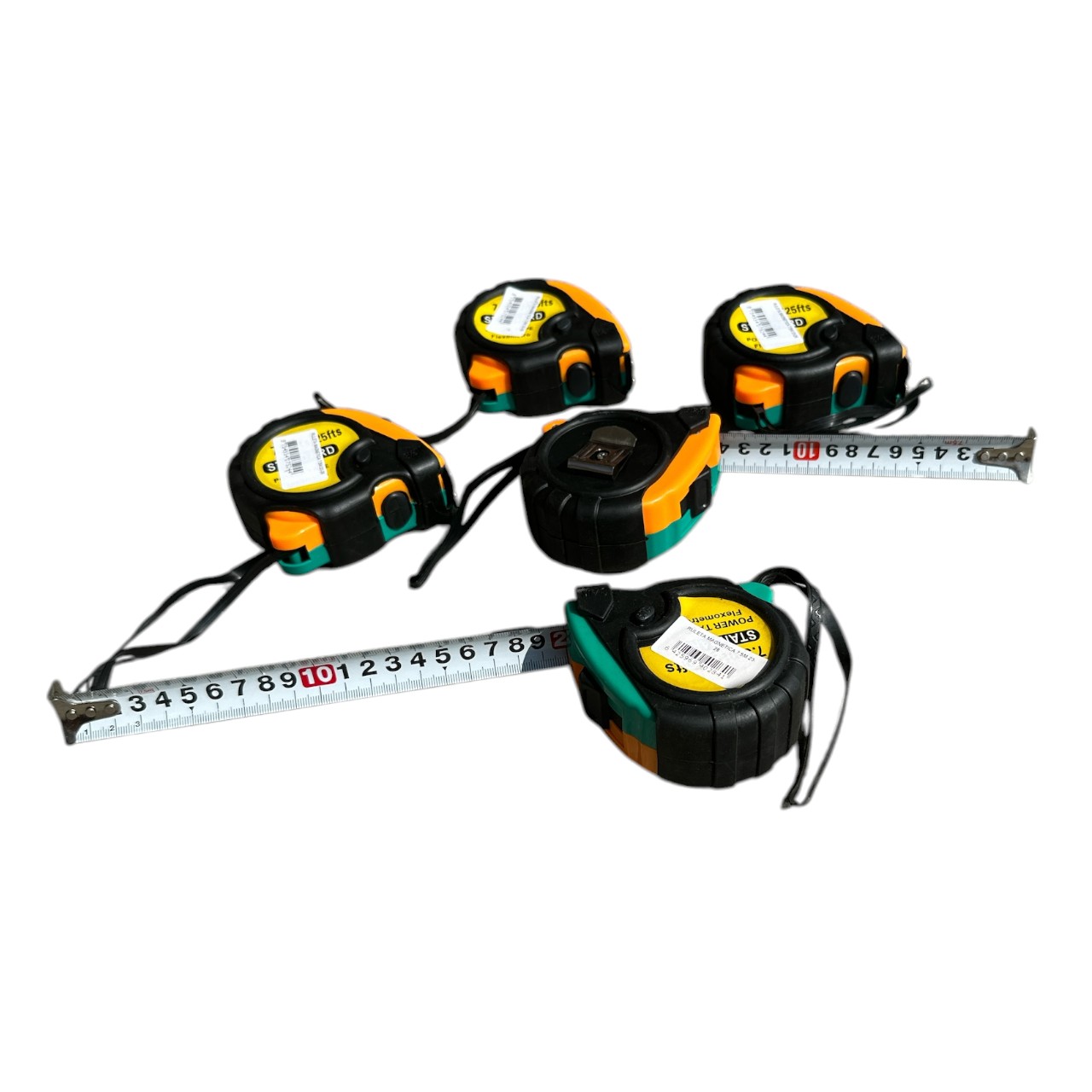 Pachet 5 x Ruleta de masurat 7.5m, profesionala