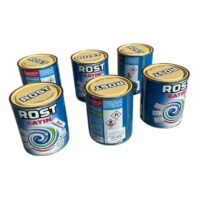 Pachet - 6 x Vopsea crem email Rost Satin interior-exterior 0.6L