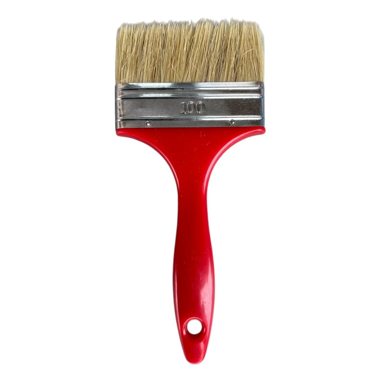 Pensula de vopsea decorativa / lac, lata, 100 mm - imagine 2