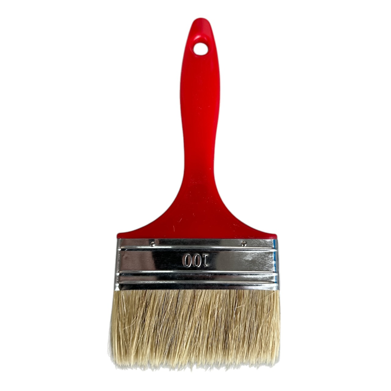 Pensula de vopsea decorativa / lac, lata, 100 mm