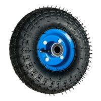 Roata liza cu janta din metal, ax 20mm