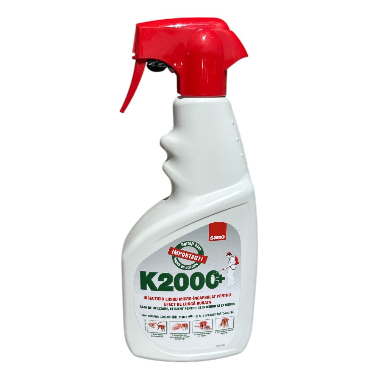 Sano K2000 insecticid microcapsulat cu pulverizator 750 ml