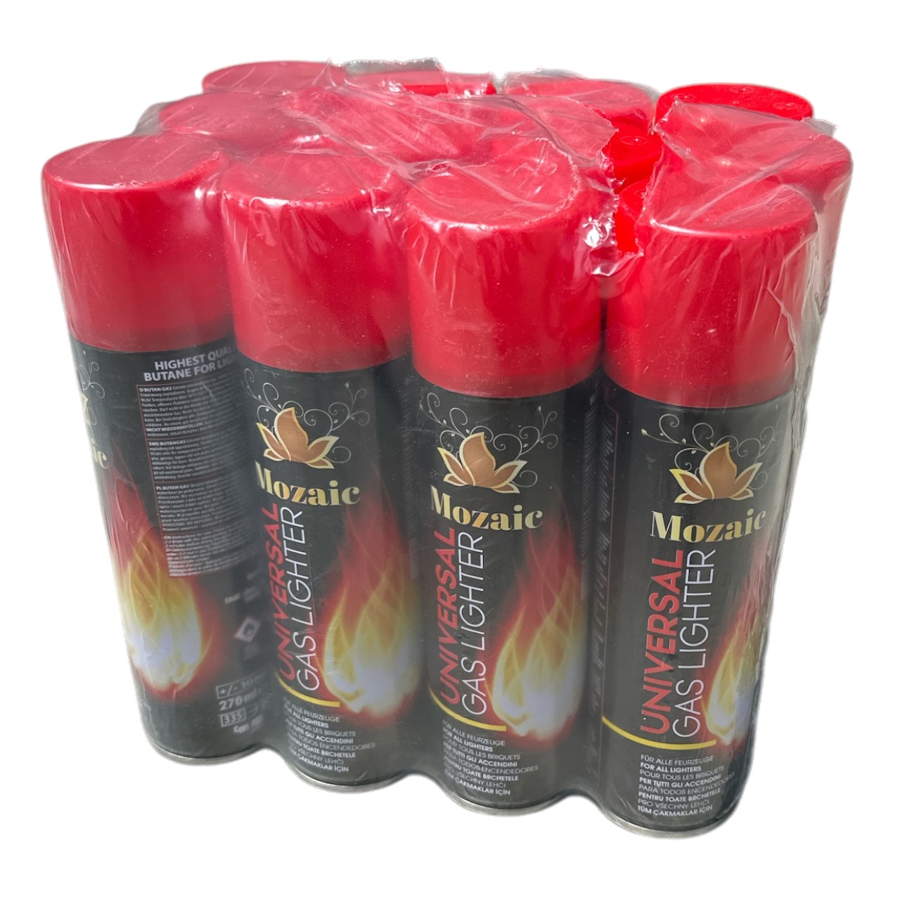 Spray Gaz pentru incarcat bricheta, 12 X 270ml