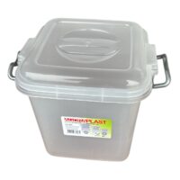 Sterk Cutie alimente din plastic cu capac 10 L