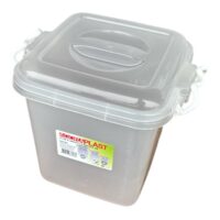 Sterk Cutie alimente din plastic cu capac 10 L