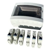 Tablou Sigurante, Echipat cu 6 intrerupatoare Automate (Bipolare) 10A+16A