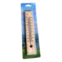 Termometru exterior / interior din lemn