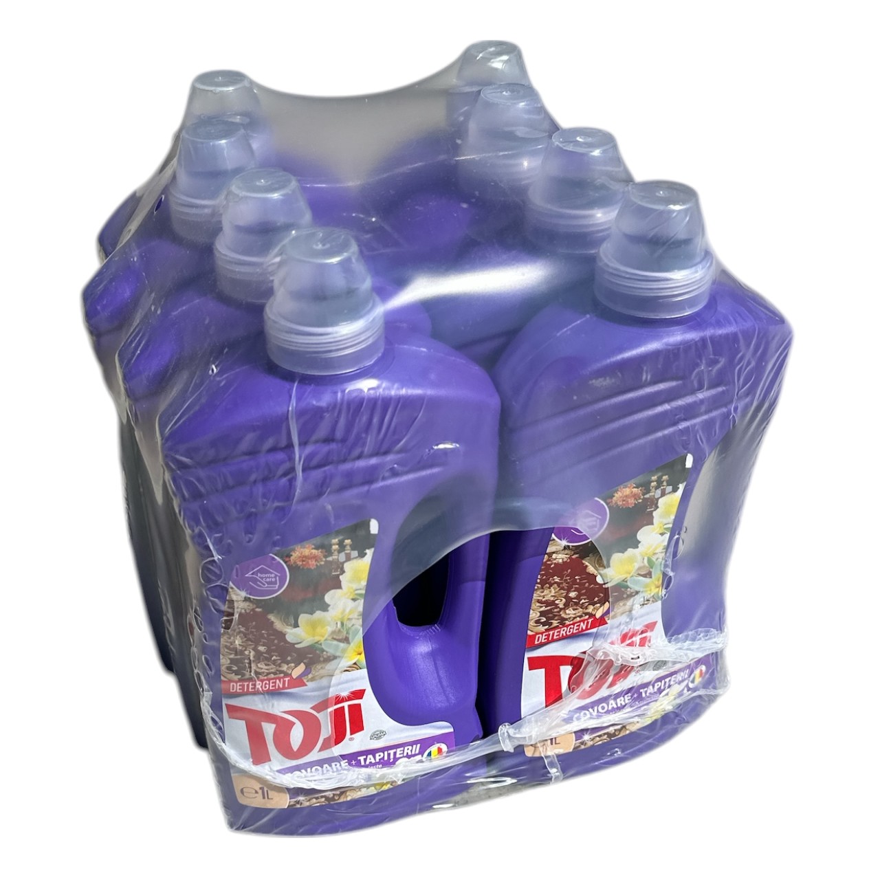 Toji solutie sampon pentru covoare si tapiterii 1 L (litru) 8 bucati