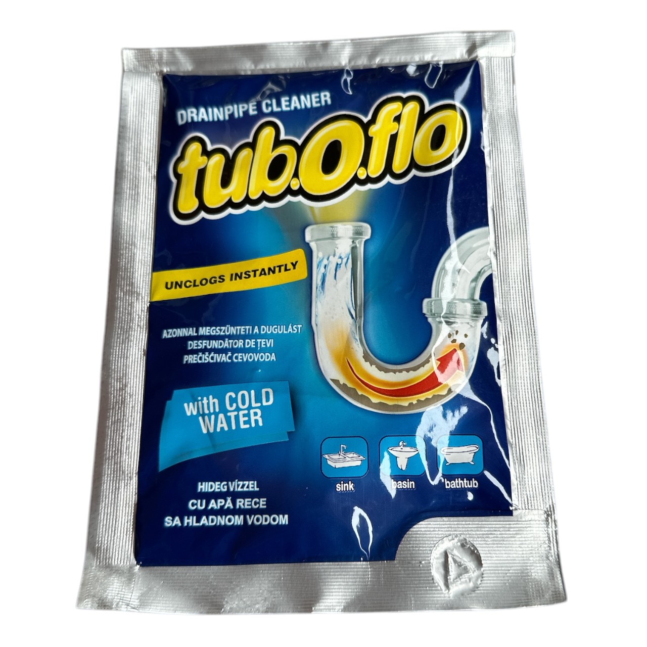 Tuboflo Solutie pentru desfundat tevi 55 g