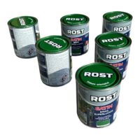 Vopsea Email Rost Verde Mugur de Brad 6 Bucati x 600 ml