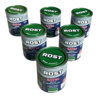 Vopsea Email Rost Verde Mugur de Brad 6 Bucati x 600 ml